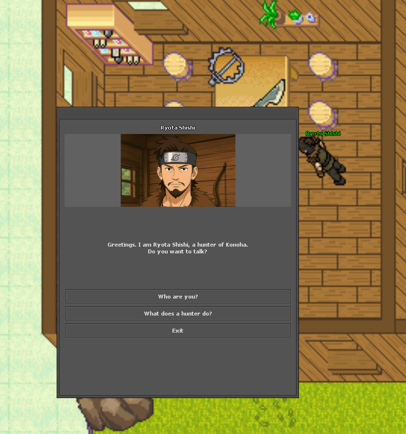 Hunter - tutorial scene 1